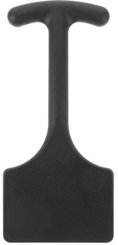 Housoutil Bolster Chisel Carpet, Hand-Held Carpet Bolster Tool,T Bar Carpet Tucker Tool, Black Plastic Bolster Chisel, High Hardness T Bar Tucker, Wide Carpet Laying Tools for Floor Installation