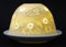 CBK-MS Dome Light Teelicht Sommerwiese mit Schmetterlinge Windlicht Porzellan Teelichthalter ca. Ø 12 cm Höhe 8,5 cm
