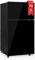 DRIXNO 72L Mini-Kühlschrank, schwarze Glastür, 39dB, 7-stufige Temperaturregelung, LED-Beleuchtung, R600-Kältemittel, Direktkühlung, geeignet für Küche, Wohnzimmer, Wohnmobil und Büro.120kWh/annum