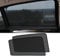 Autofenster Sonnenschutz für Mercedes-Benz EQA (H243) 2023-,Sonnenschutz Auto Car Shades Sonnenschutz Fenster Auto Fenster Sonnenschutz Sonnenschutz für Seitenscheiben,2 Rear-Window
