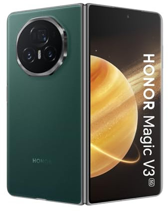 HONOR Magic V3 5G Smartphone 12Go 512Go, Snapdragon 8 Gen 3, 50MP 50MP 40MP Camera, OLED 7.92, 5150mAh Battery, Android 14, Dual Sim, NFC, Google Play, Vert