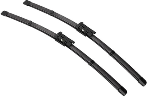 KNBEAZCDE Escobillas limpiaparabrisas para A&UDI Q3 2011-2018 24 Pulgadas + 20 Pulgadas Escobillas limpiaparabrisas Delanteras Limpiaparabrisas