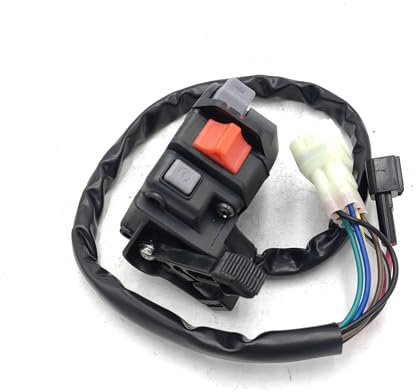 Lenkersteuerschalterknopf for Yamaha for Raptor 350 Scheinwerfer-Starterschalter for Yamaha Grizzly 350 ersetzt 5LP-83973-01-00