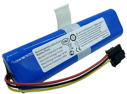 Batería Recargable de Iones de Litio de 14,4 V, Compatible con Conga 3290 3390 3490 3590 3690 3790 3890, Robot Aspirador de Barrido y fregado(14.8v 3500mah)