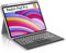 Occtingkind, Tastatur für Redmi Pad Pro, Hülle mit Tastatur für Redmi Pad Pro 12.1 Zoll 2024, Magnetische Abnehmbar Bluetooth Keyboard, QWERTZ, USB C, Trackpad, Hintergrundbeleuchtung, Hellgrau