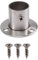 Cpolebev Schrank Kleiderschrank 22Mm Dia Pipe Hanging Rail Rod End Support Bracket