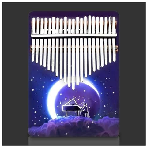 Kalimba 21 Tasten Daumenklavier-Musiktastatur(D)