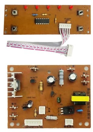 DOSERTY Controlador de cocina con múltiples modos de control de calor y temperatura para cocinas de cerámica, hornos infrarrojos, placa de control de calefacción