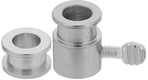 Drehspießteile für Grills 1 Satz Eisen Verchromt Silber für Grillspieß