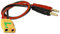 Original Premium Lipo Akku Ladekabel mit XT90 XT90S XT90-S Buchse Female Antiblitz Stecker Bananenstecker Goldstecker 30cm 14AWG Kabel von Mr.Stecker Modellbau®