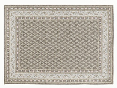 DALLIANCE MIR Vintage Patchwork Designer Teppich in elfenbein, Größe: 90x160 cm