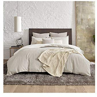 Kenneth Cole New York Lawrence Bettwäsche-Set für Kingsize-Betten, Beige