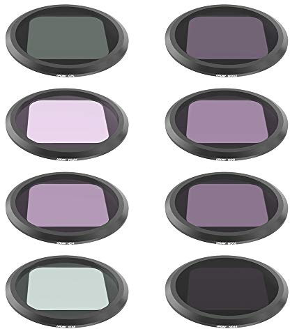 VIDOO KB Cpl/Nd4/Nd8/Nd16/Nd32/Nd64/Night/Star Filter Lens Set pour Gopro 8