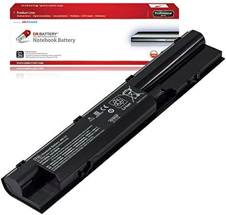 DR. BATTERY FP06 FP09 Battery Replacement for HP Probook 440 450 445 470 455 G0 G1 Series 708457-001 707616-851 707617-421 HSTNN-IB4J HSTNN-W92C HSTNN-W93C HSTNN-W94C HSTNN-W95C [10.8 V / 48Wh]