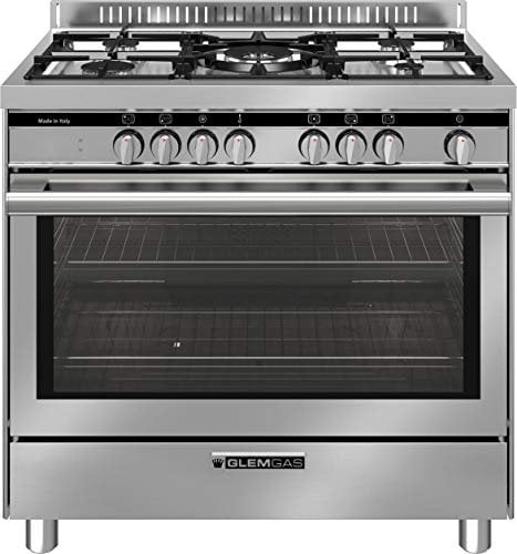 Cucina a Gas con Forno Elettrico Multifuzione, N° 5 Fuochi