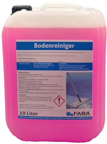 FABA Bodenreiniger Konzentrat, 10 Liter Kanister