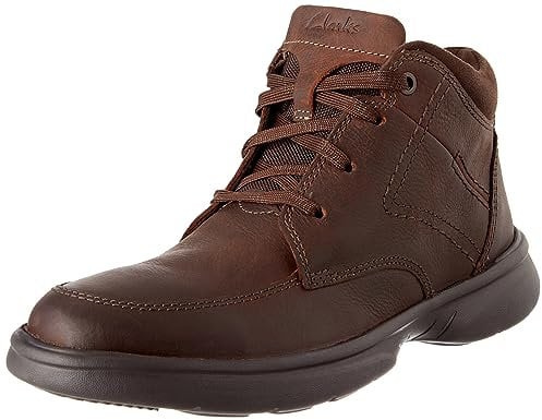 Clarks Bradley Mid, Stivale alla Caviglia Uomo, Brown Tumb, 39.5 EU