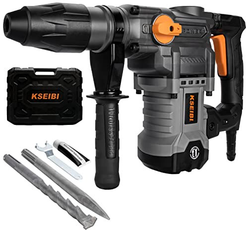 KSEIBI SDS MAX Demolation Rotary Hammer Drill 1-5/8 Inch Concrete Bracker 13Amp (KBH 9-40)