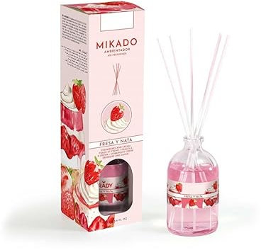 MIKADO AMBIENTADOR 100ml FRESAS Y NATA(PLUS HOME)