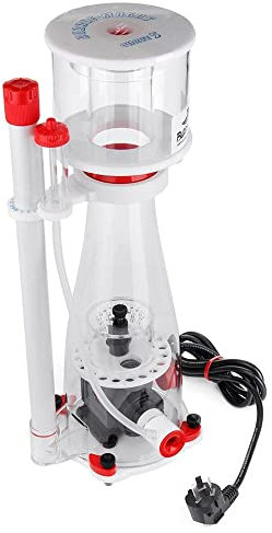 LeTkingok Skimmer de Proteínas de Cono Interno de 8W, Bomba de Sumidero, Acuario de Agua Salada, Rueda de Aguja de Arrecife Marino, Bomba Venturi de 500L