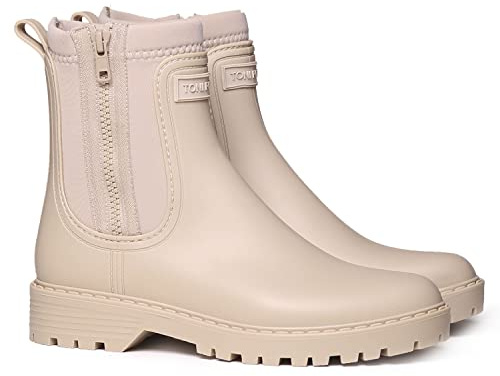 Toni Pons Stivale da pioggia da donna - CLAIS - Beige, 42 EU