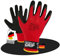 WS-Pro Arbeitshandschuhe mit Latexbeschichtung - 12 Paar - Arbeitshandschuhe Damen, Arbeitshandschuhe Herren - Robuste Montagehandschuhe für Heim und Garten - Gartenhandschuhe, 12 Paar, Größe 9