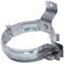 ZAMBELLI Collier de descente Argent 100mm, pour montage en bois, protection durable