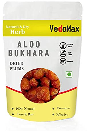 QURA Aloo Bukhara Dry Fruit | Dried Plum | Dry Subgenus Prunus - 400 gm