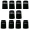 cypreason Golf Club Sleeves.370 | Re-Shaft Golf Ferrule - Golf Ferrule with Double Silver Ring, Compatible with Iron Shaft, Size.0370