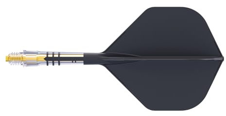 CUESOUL Rost T19 Carbon Integrated Dart Welle und Flug, große Standardform,Set von 3