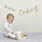Ginger Ray 'One Today' Wooden Letter Bunting Garland Baby's 1st Birthday Hanging Decoration 1.5m