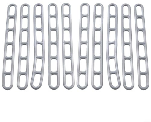 10Pcs Tent Ladder Straps,Tent And Awning Setup With Plastic Ladder Straps