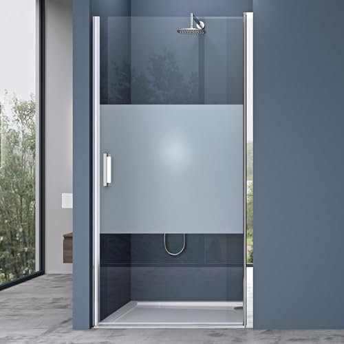 doporro Porte de douche auto-levante 70cm paroi de douche pare-douche pour niche Teramo24MS droite 70x195cm