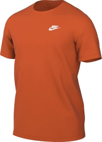 T-Shirt Nike Sportswear Club – Uomo, Safety Orange, AR4997-819, XL