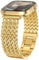TOYOUTHS Compatible with Apple Watch Straps 38/40/41/42mm Women Dressy Stainless Steel Metal Gold Chain Strap Designer Cowboy Link Bracelet for iWatch Band Series 10 9 8 7 6 5 4 3 2 1 SE, Gold