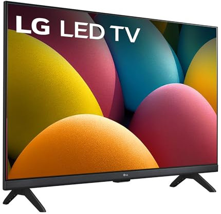 LG 32LR60006LA - TV 32 FHD (80 cm), Smart TV webOS 23, Procesador α5 AI Gen6, HDR10/HLG, Dolby Digital Plus, AI Sound, Google Assistant, Apple AirPlay, ThinQ, HDMI, USB, Bluetooth, Wi-Fi
