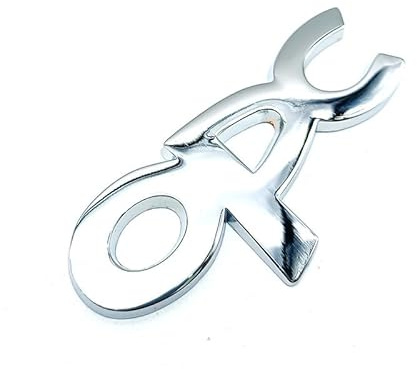 YWDRE 1 Stück Frontgitter Emblem Auto für Opel OPC, Kühlergrill Emblem Auto Embleem Sticker Kühlergrill-Logo-Ersatzteile,A