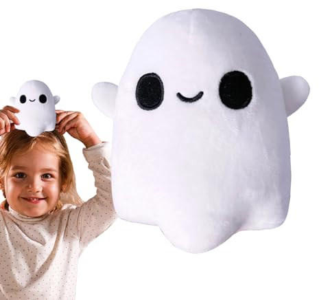 Rukjmqi Halloween Plüsch | Kuscheltier Geist Puppe Wohnaccessoire | Kuscheliges Kinder Einschlafhilfe Geschenk Für Wohnheim Auto Bett Reise