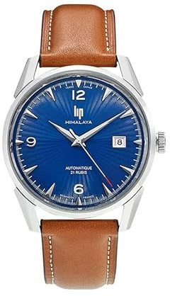 Lip Mixte Uhr Analogique Automatique mit Cuir Armband 671579