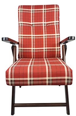 Sedam Srl Poltrona Molisana, in Legno, Sdraio Reclinabile in 4 Posizioni, Alta Qualità, 100% MADE IN ITALY (Bordeaux)