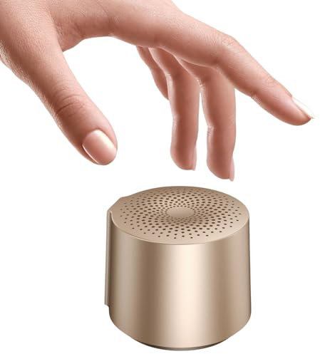 HOAIYO Super Mini Portable Bluetooth Speaker with 6H Playtime, TWS Wireless Pairing to Play 2 Speaker Together, Microphone, for Outdoor, Travel, Home