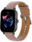 MIJOBS Leather Strap for Amazfit GTS 3/2/2 mini/2e, Bip U PRO/ U/ S/ S Lite Replacement Straps Wristband Band for Men Women, 20mm Smart Watch Accessories