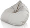 Aiire Outdoor Sitzsack XXL aus Olefin - Luxus Bean Bag Chair Design für Garten mit Füllung - Relaxo Riesen Sitzsäcke Erwachsene, Sitz Sack Flauschig - Bodenkissen Grob, Bodenstuhl, Bodensessel Beige