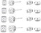 Ohrringe Silber 925 Ohrstecker Kleine Damen, ASH'S CHOICE Sterling Silber Ohrstecker mit Zirkonia Strass Steine Ohrringe Eckigförmige Kugel Kleine Ohrsteck Eckig Glitze Ohrsteck Silber Ohrringe Set