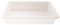Tradineur - Pack de 6 bandejas frigoríficas de plástico, Reutilizables, Almacenamiento, Servir Comida, Aperitivos, Fabricado en España - 4 litros - 35 x 27,5 x 6 cm - Blanco