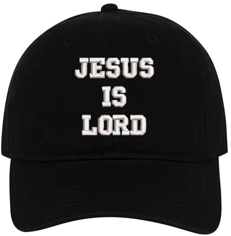 MIMAYIN Jesus Christian Inspired Words Baseball Cap Stickerei Basecap Verstellbare Baumwolle Reine Farbe Baseballmütze Sport Visier Hut für Damen Herren