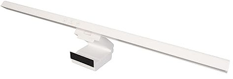 lvifloae Monitor Light Bar Desk Light Bar 3 Switchable Light Modes Stepless Dimmable Touch Control Computer Screen Light Bar for Office Home White (White)