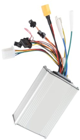 POENVFPO Controller per Scooter Elettrico 48V 21A, Controller Motore Brushless Intelligente in Lega di Alluminio per Sostituzione M4