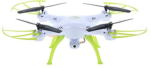 Syma X5HW Quadricottero Radiocomandato, WiFi FPV Trasmissione Live, 0.3 MP, Fotocamera HD, Funzione 360 ° Eversion CF Modalità Hover