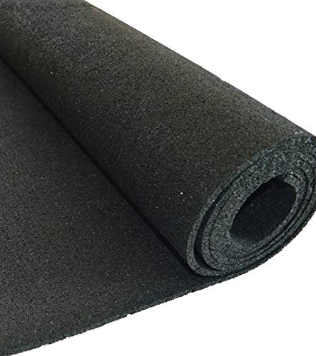Bautenschutzmatte 6mm 1m x 1,25m Antirutschmatte Gummimatte Gummigranulat Matte